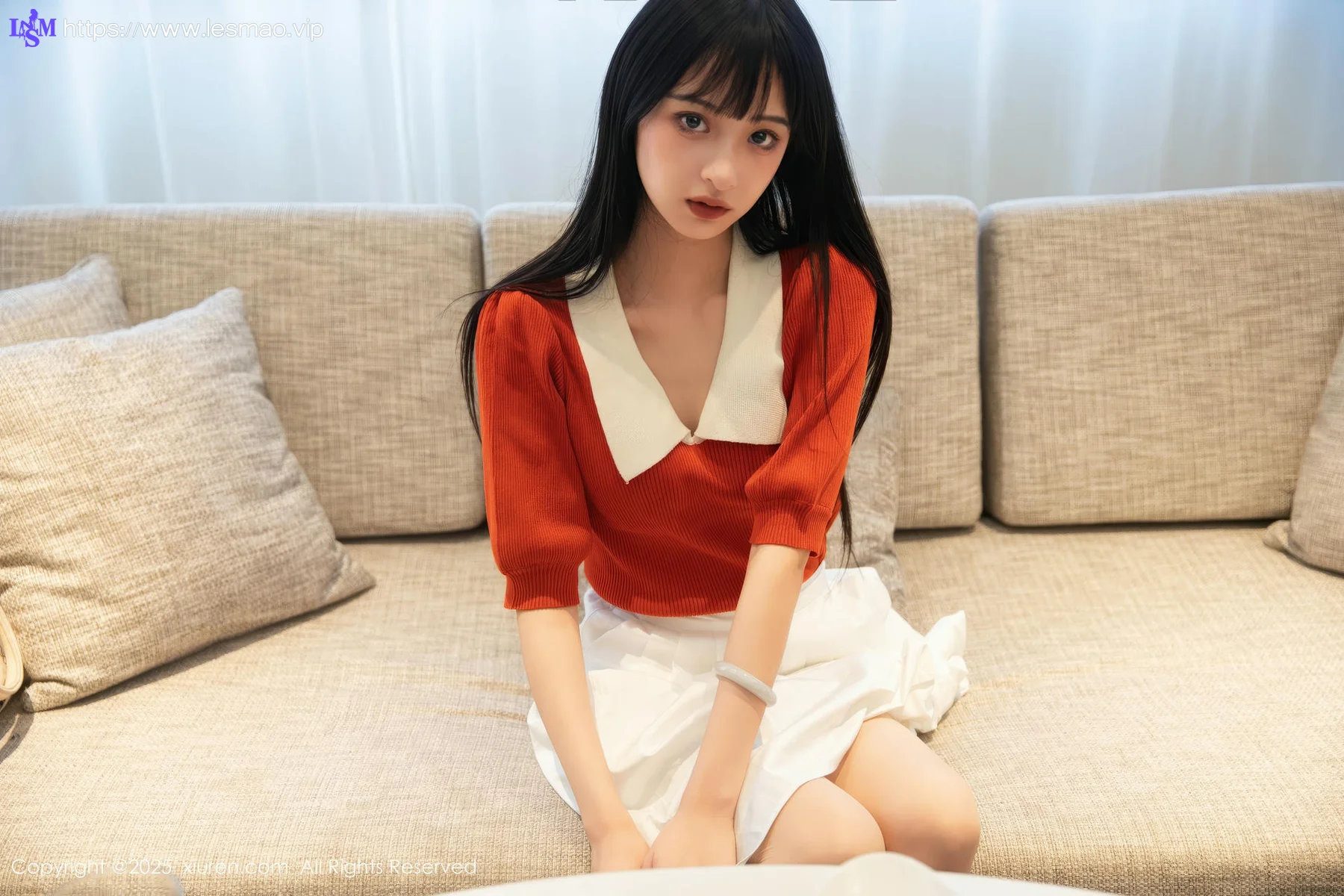 XiuRen 秀人 No.10247 茂木希子 诱人肉色丝袜 - 6