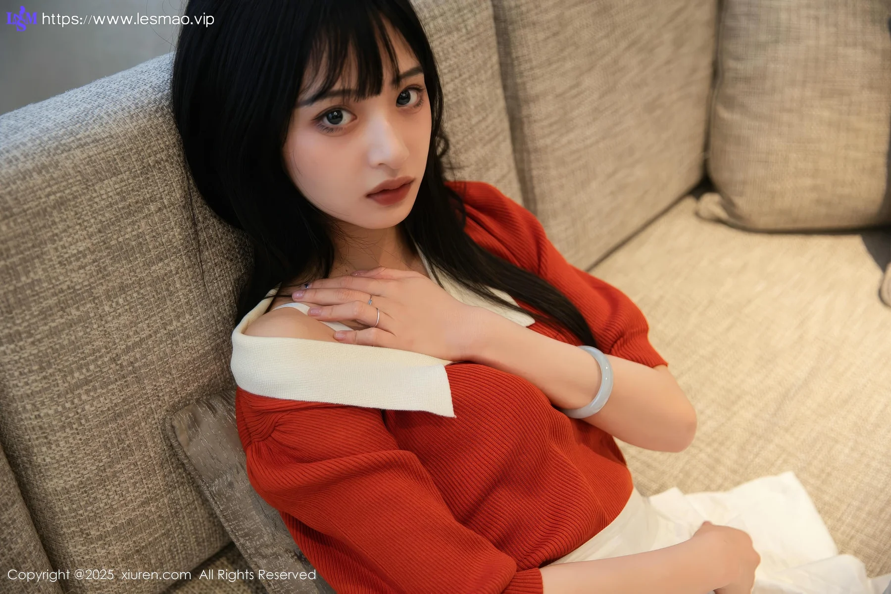 XiuRen 秀人 No.10247 茂木希子 诱人肉色丝袜 - 8