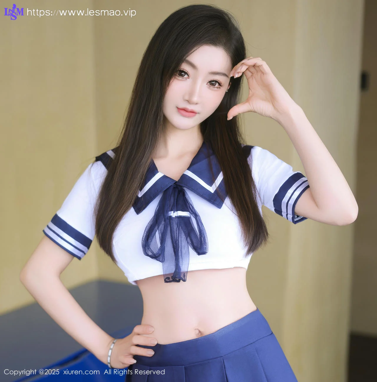 XiuRen 秀人 No.10298 Annie_baby 性感JK制服诱搭配 - 2