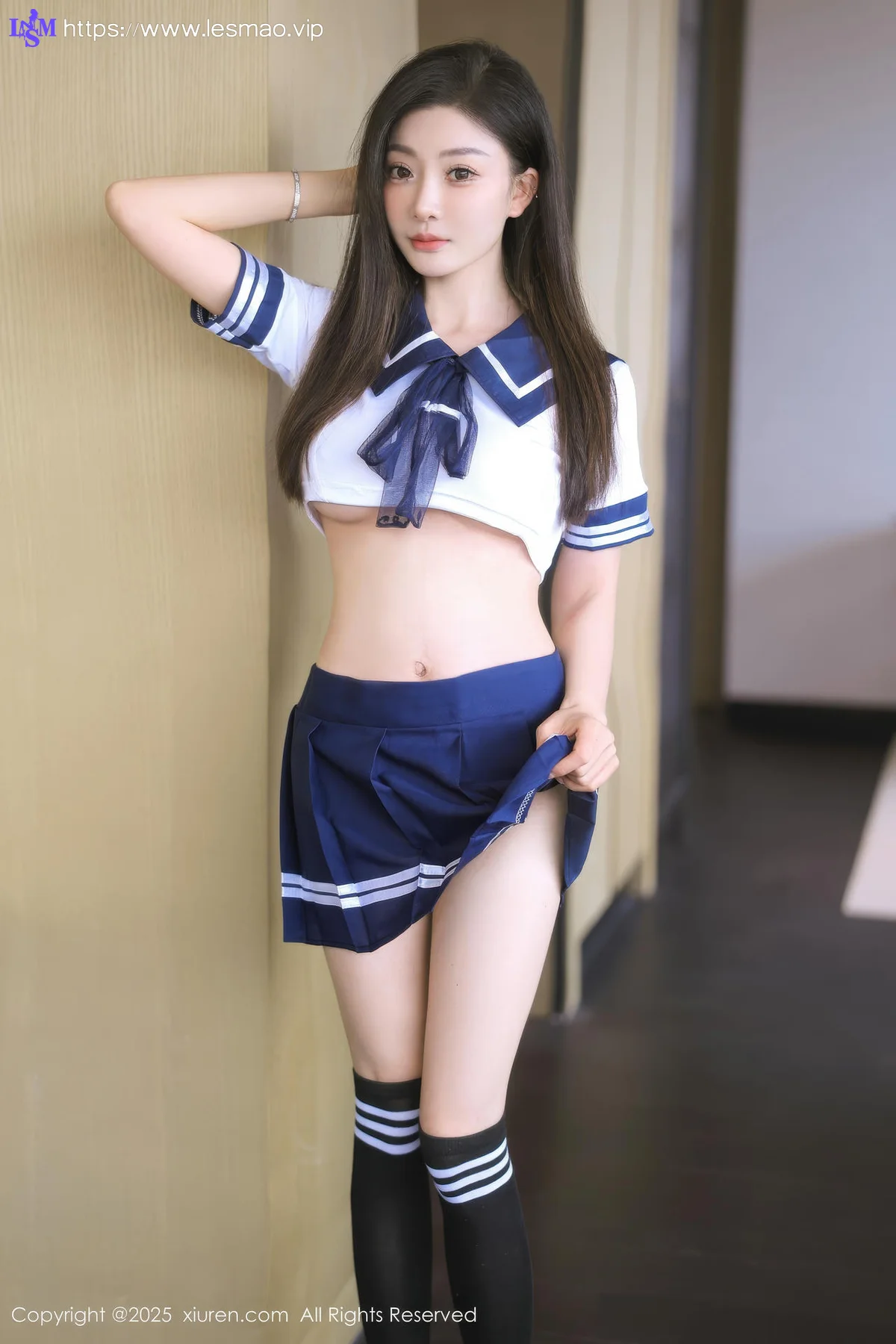 XiuRen 秀人 No.10298 Annie_baby 性感JK制服诱搭配 - 5