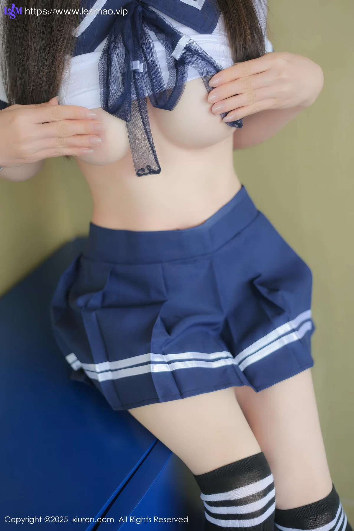 XiuRen 秀人 No.10298 Annie_baby 性感JK制服诱搭配 - 2