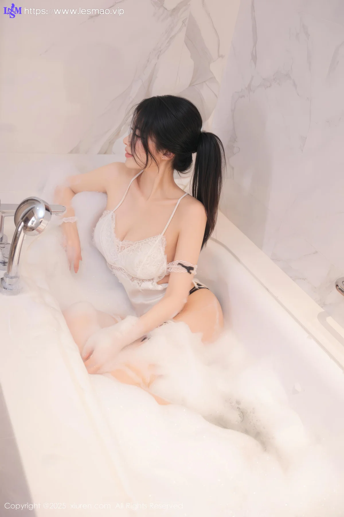 XiuRen 秀人 No.10316 shelly诗莉吖 白色情趣服饰 - 3