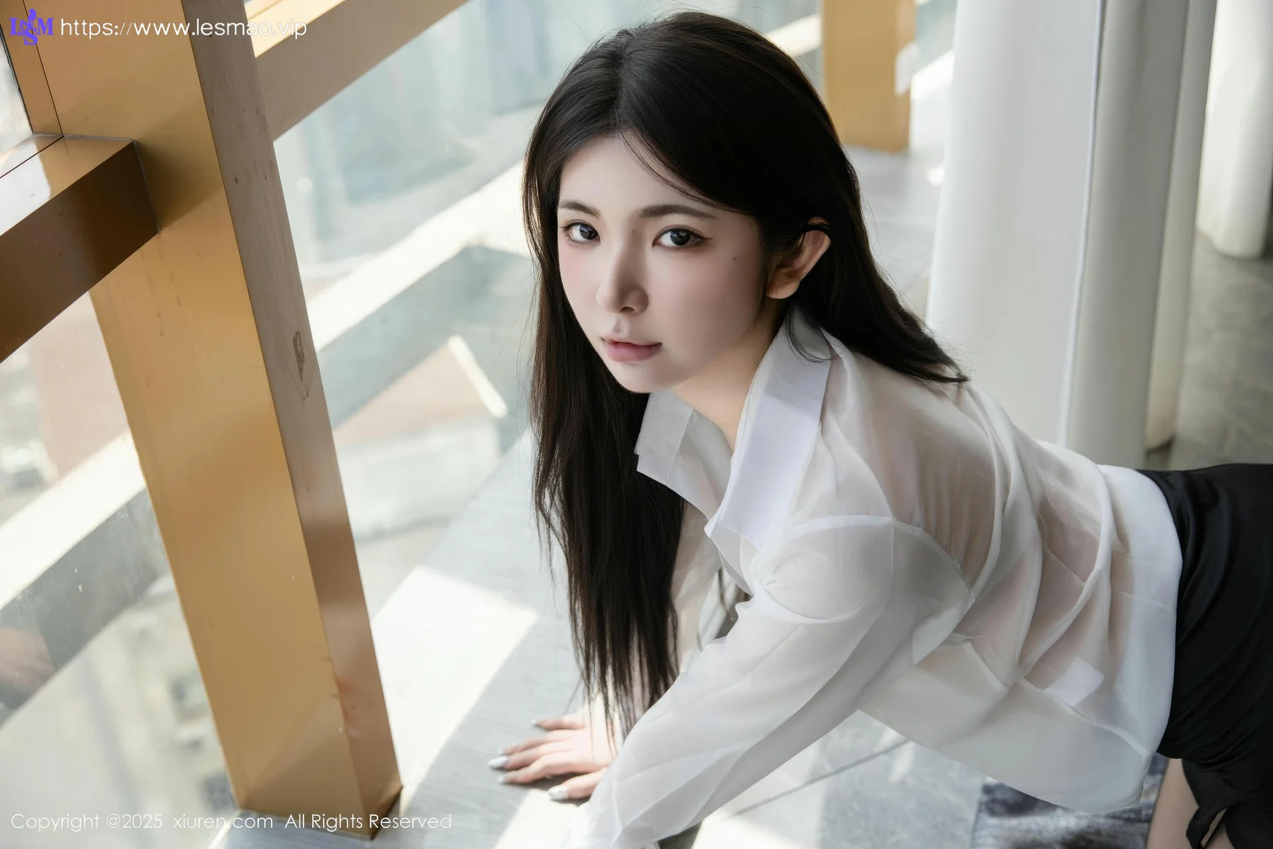 XiuRen 秀人 No.10338 童童Bunny 魅惑黑丝苗条身材 - 1