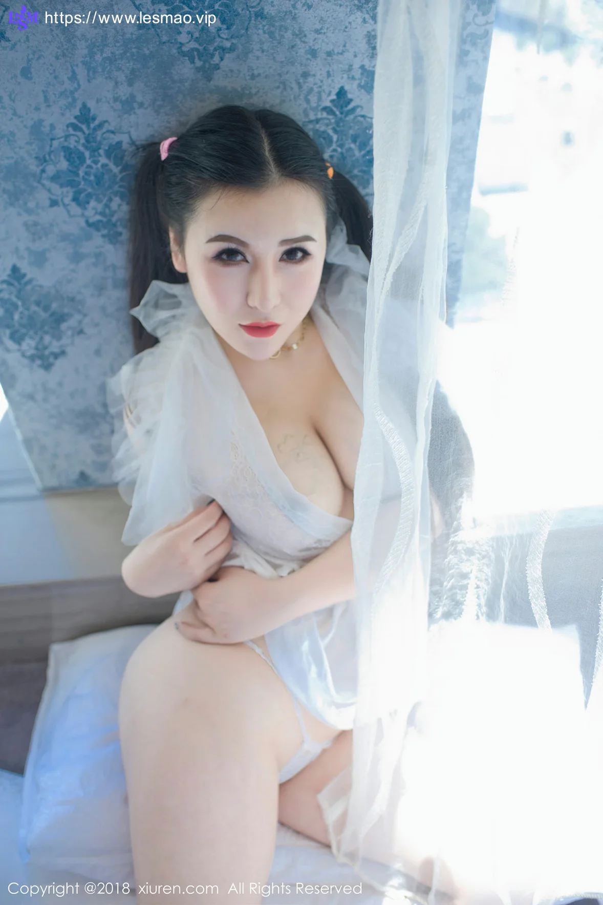 XiuRen 秀人 No.1034 MODEL伊若诱惑巨乳模特 - 8