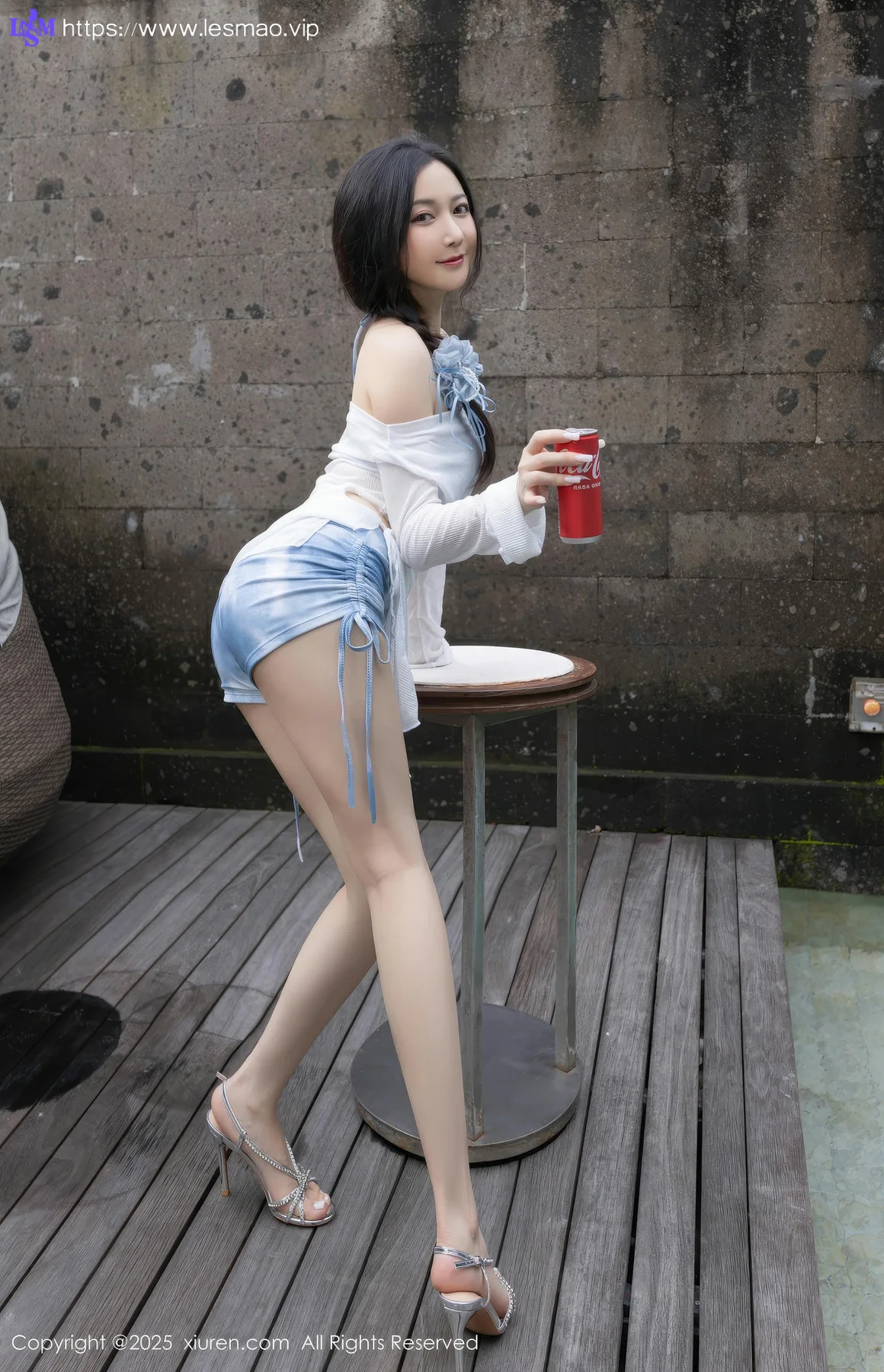 XiuRen 秀人 No.10377 鱼子酱Fish 蓝色比基尼 - 6