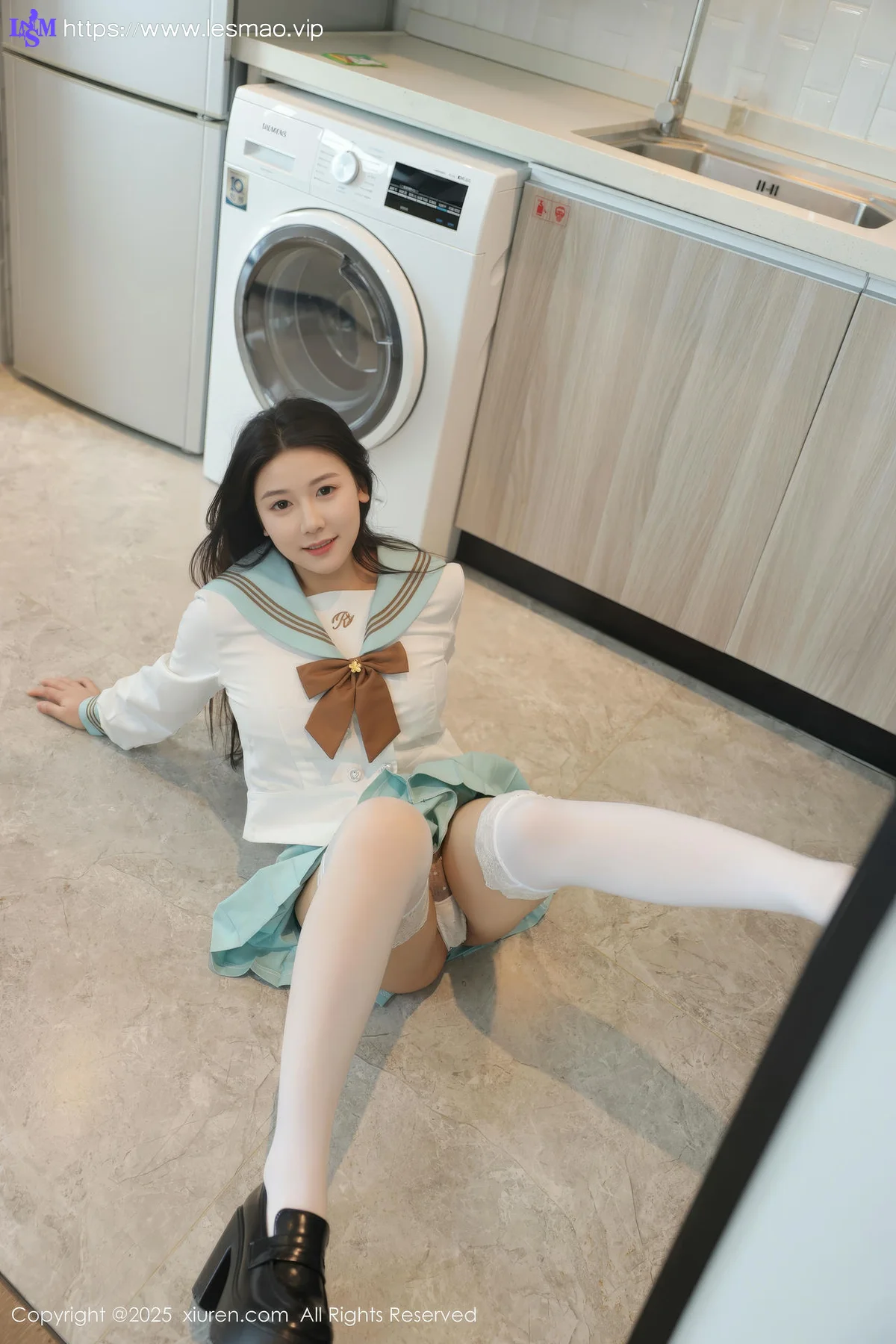 XiuRen 秀人 No.10379 林嘉馨 jk短裙清纯美女 - 6