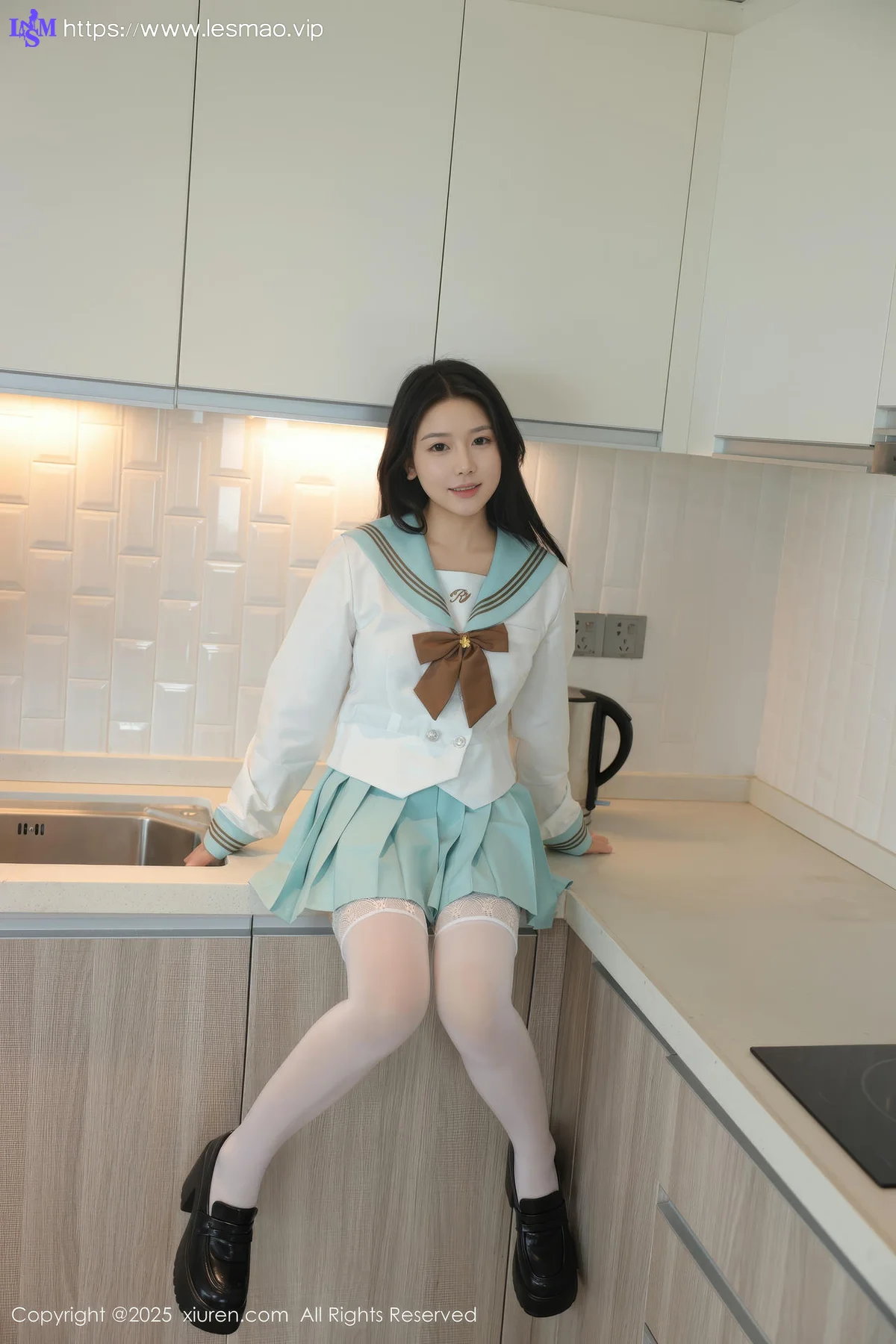 XiuRen 秀人 No.10379 林嘉馨 jk短裙清纯美女 - 4