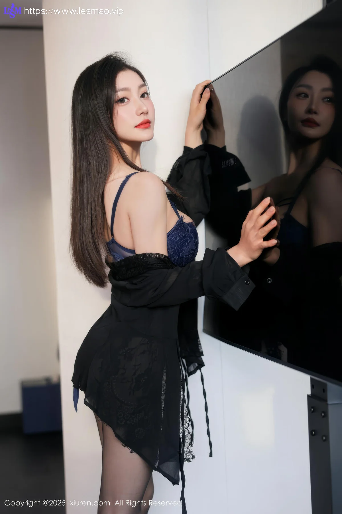 XiuRen 秀人 No.10382 Annie_baby 长腿黑丝情趣蕾丝 - 4