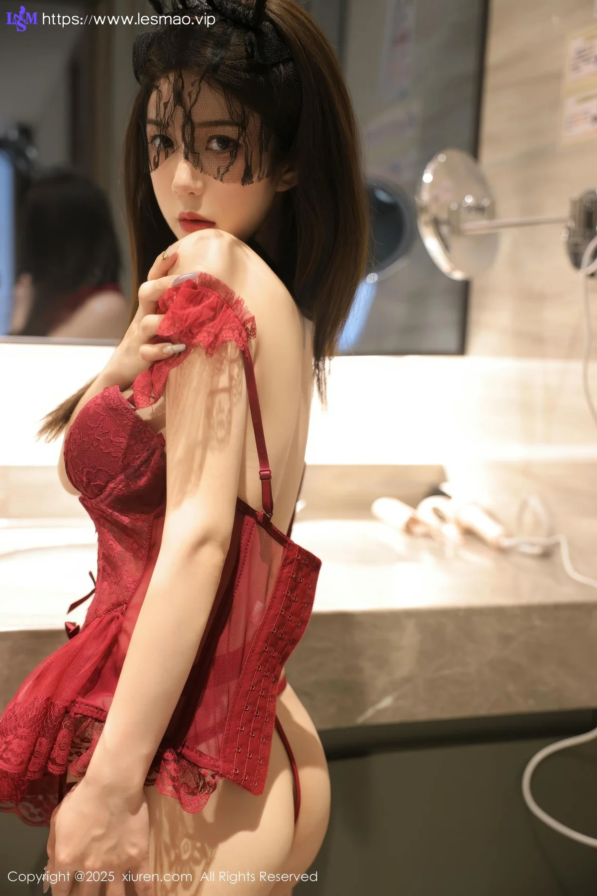 XiuRen 秀人 No.10386 李安妮 兔女郎高跟黑丝 - 2