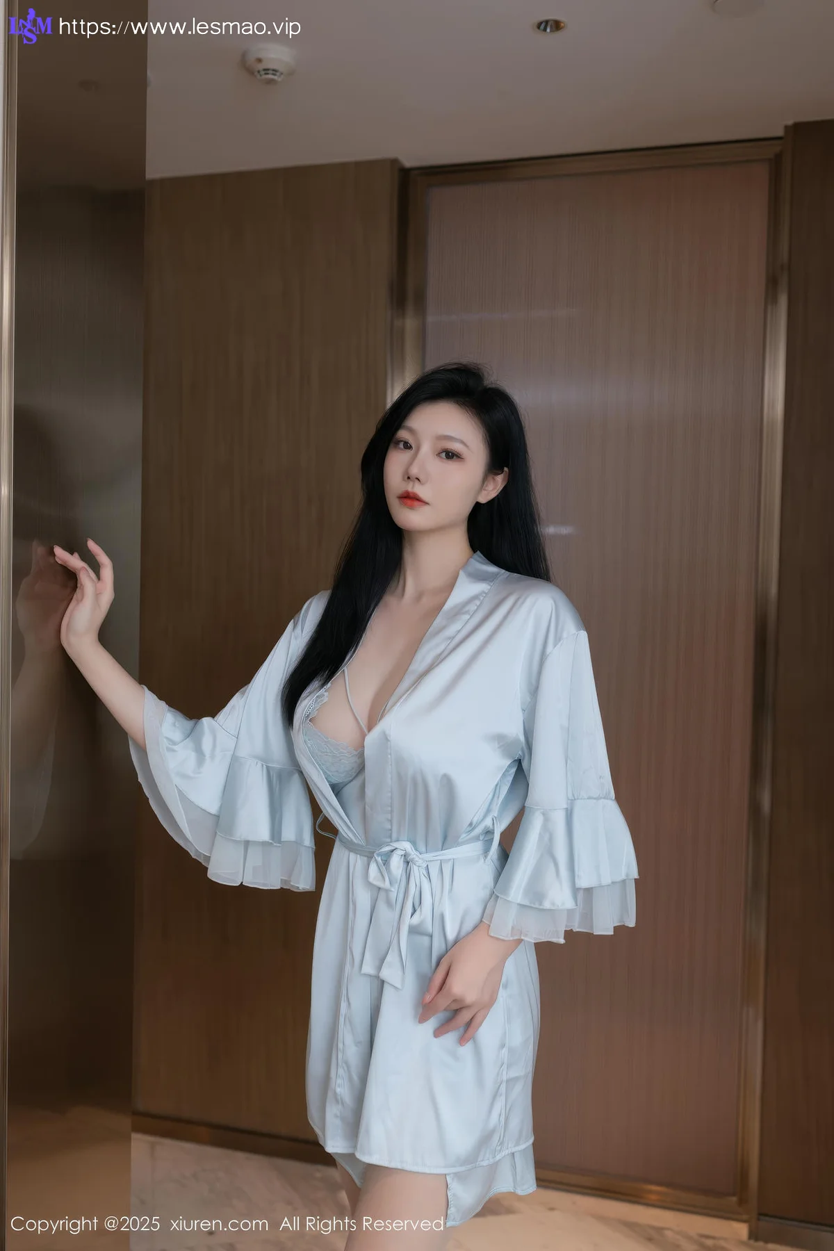 XiuRen 秀人 No.10390 安然anran 性感睡裙美腿 - 1