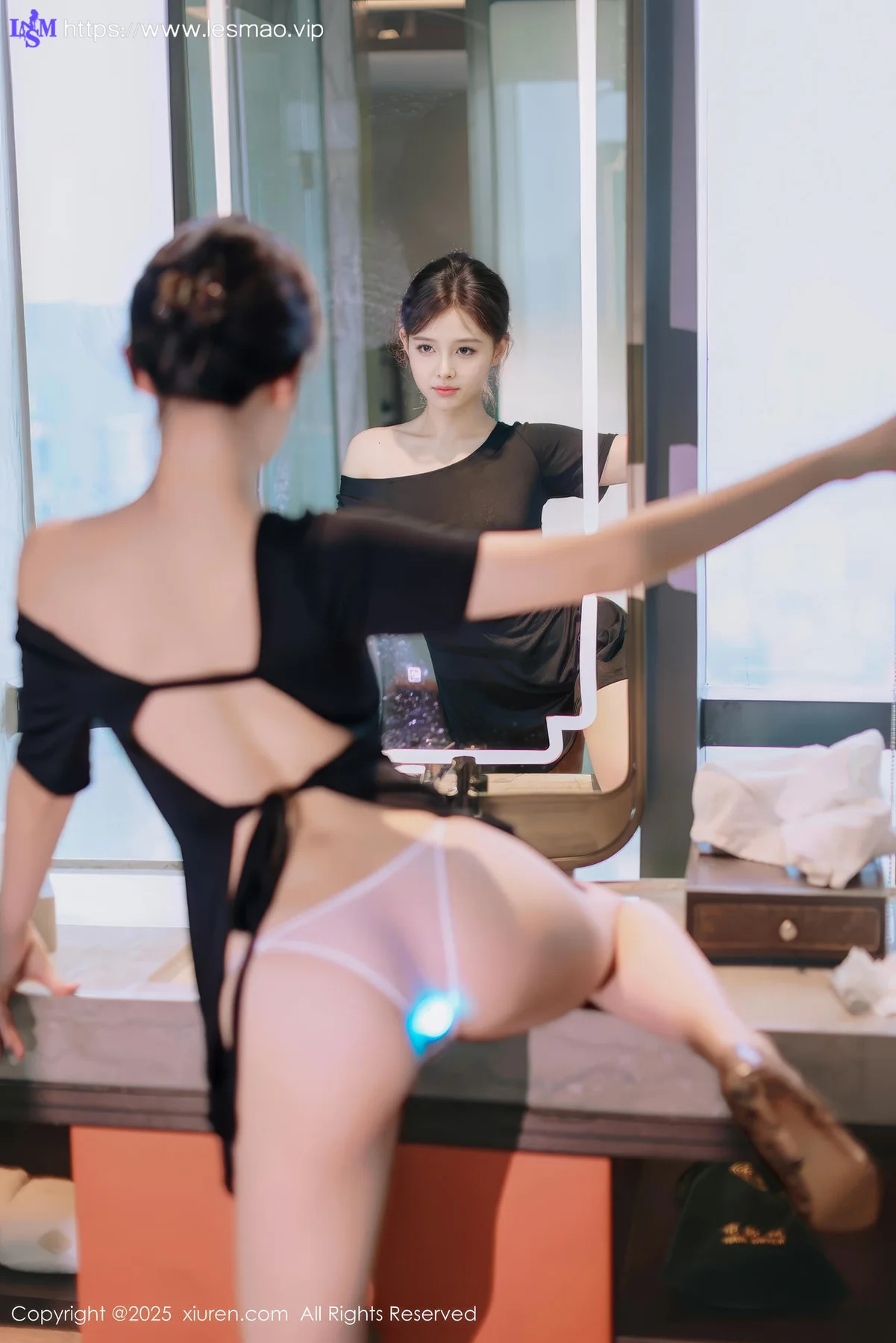 XiuRen 秀人 No.10426 小橘子orange 爆乳美胸连衣短裙 - 5