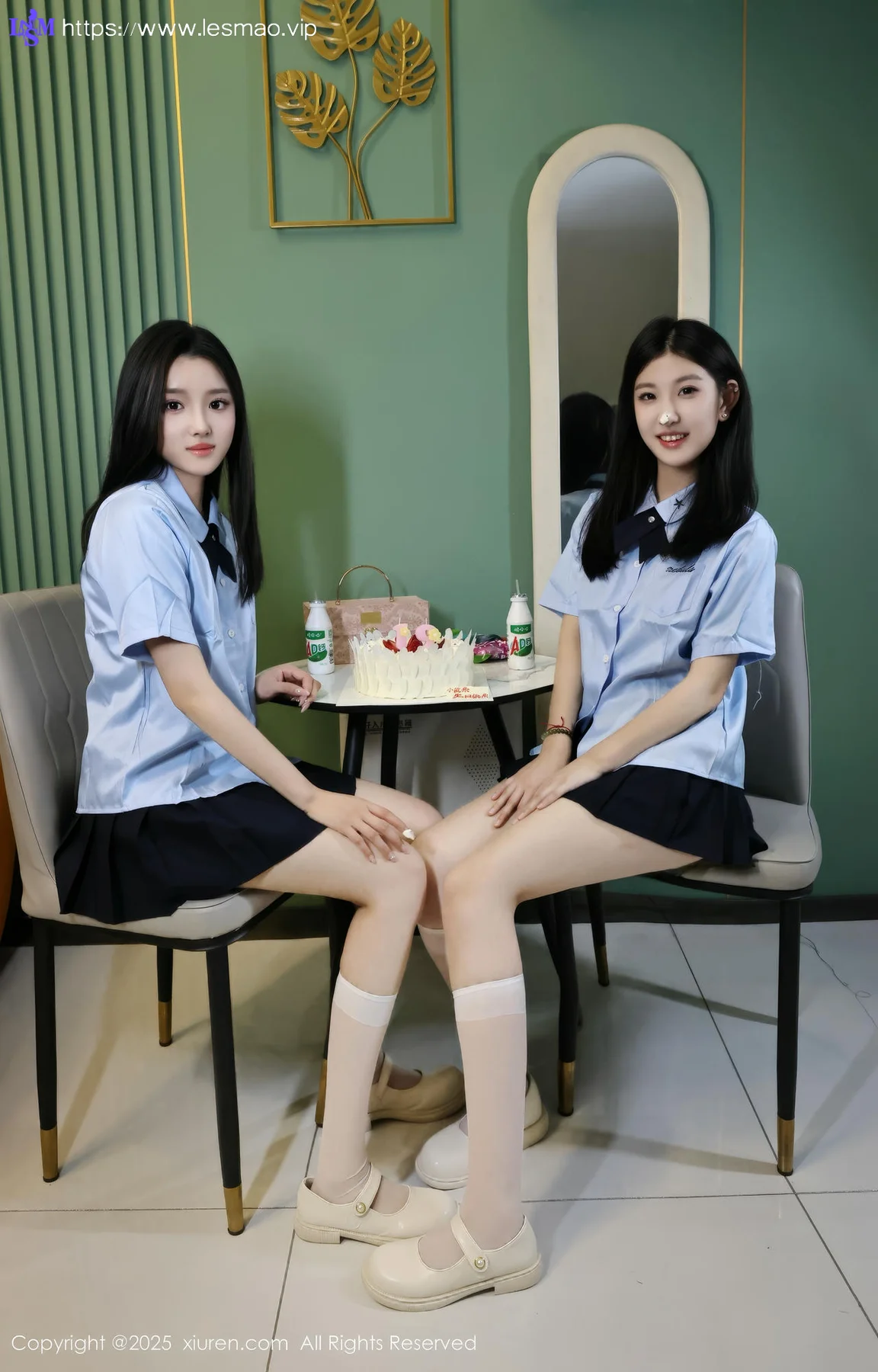 XiuRen 秀人 No.10443 小芭乐 两位少女激情互动 - 10