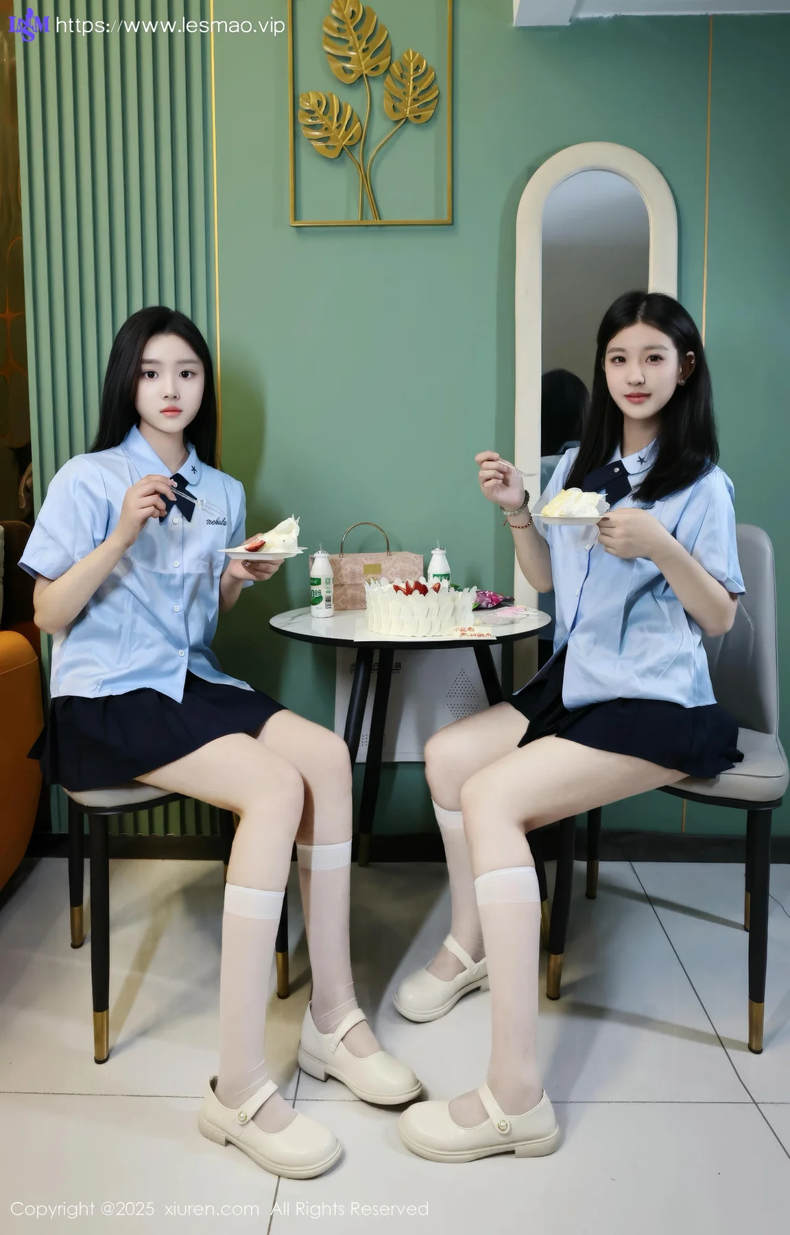 XiuRen 秀人 No.10443 小芭乐 两位少女激情互动 - 1