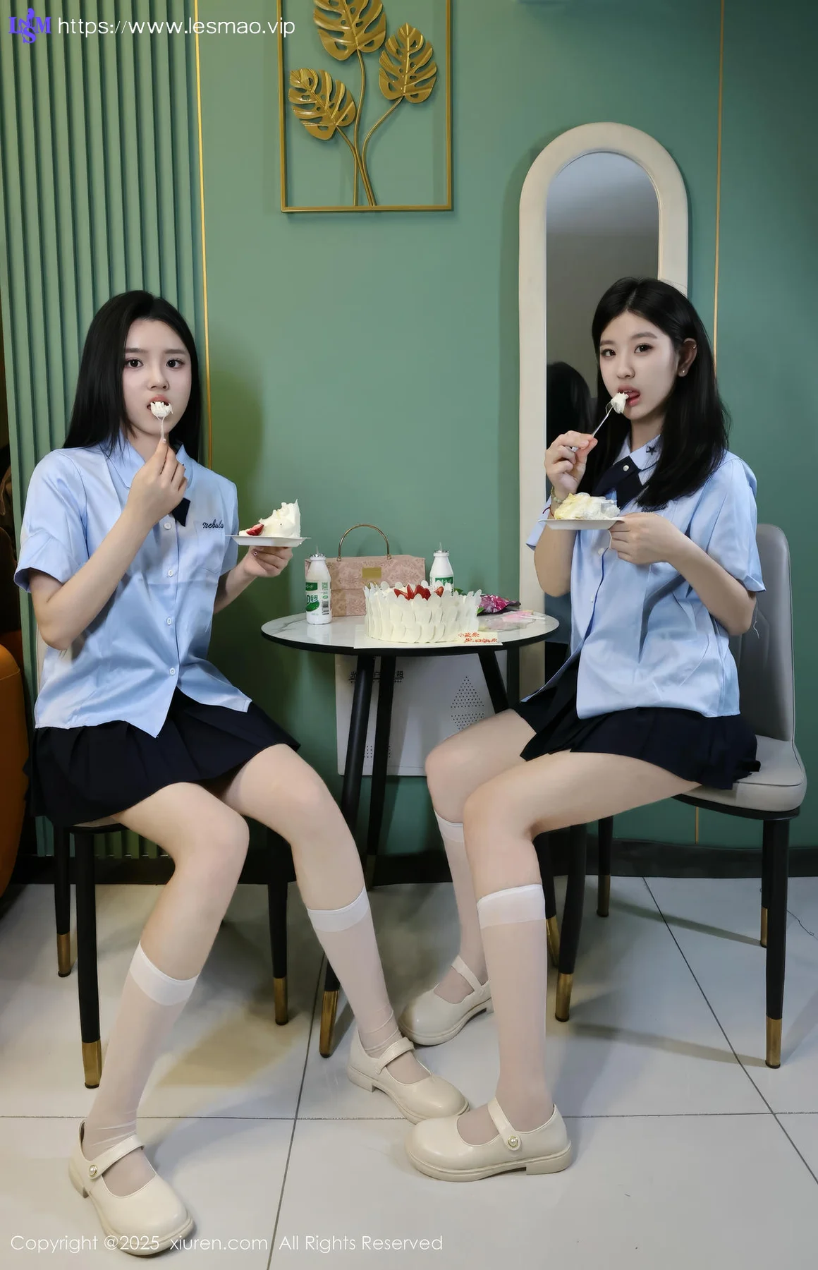 XiuRen 秀人 No.10443 小芭乐 两位少女激情互动 - 2