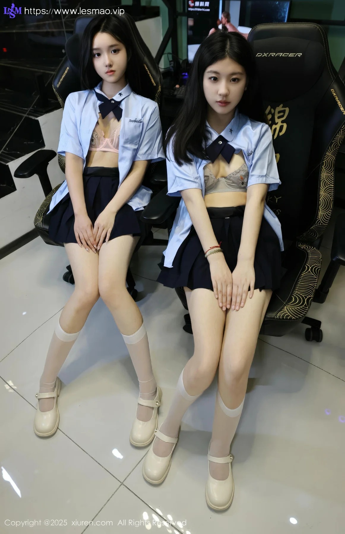 XiuRen 秀人 No.10443 小芭乐 两位少女激情互动 - 8