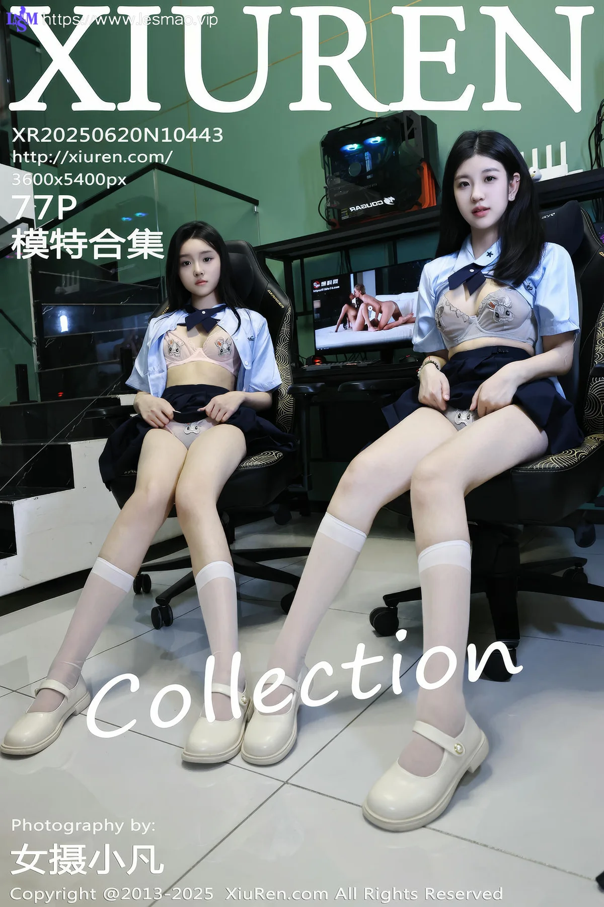 XiuRen 秀人 No.10443 小芭乐 两位少女激情互动 - 8