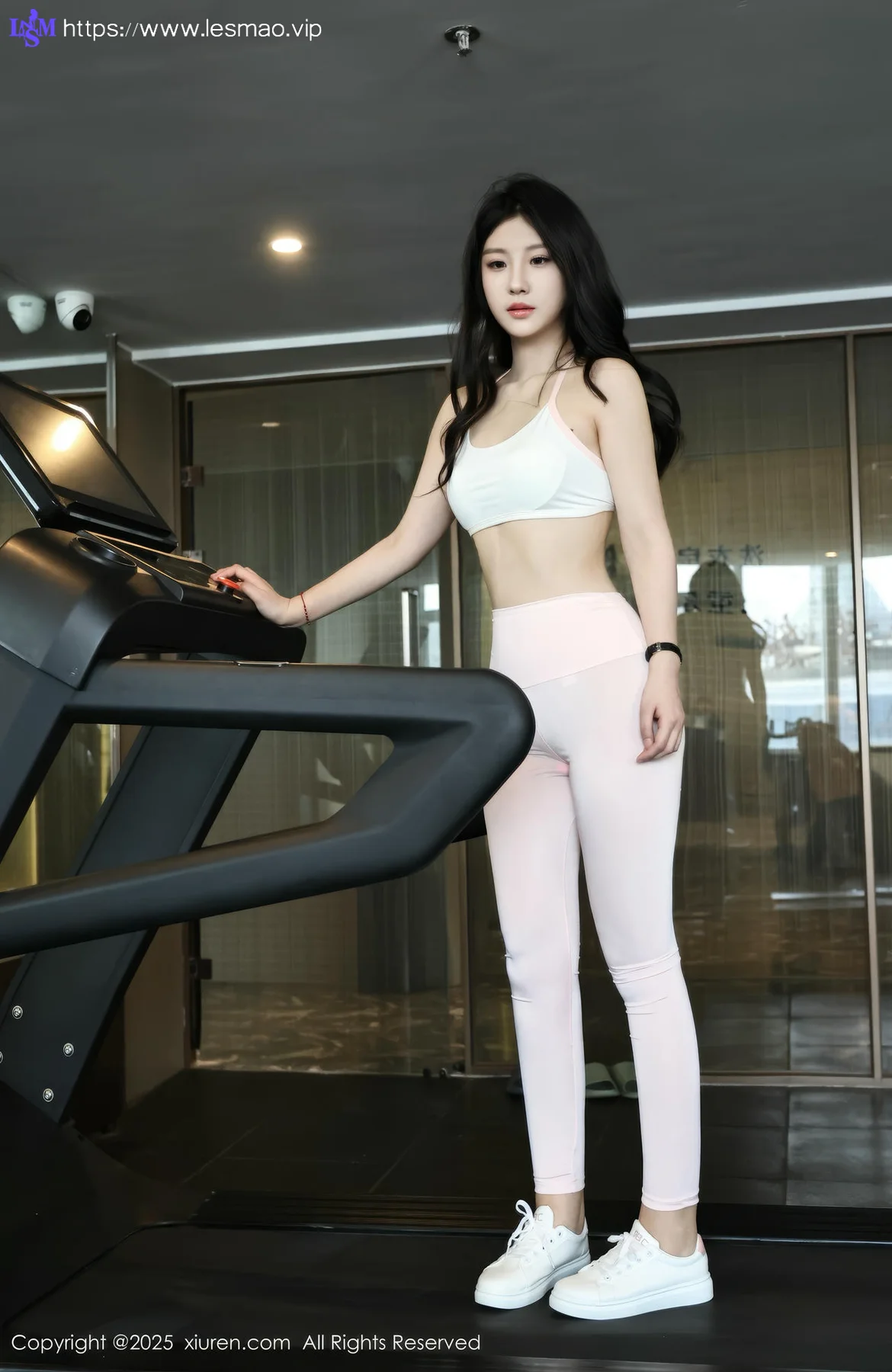 XiuRen 秀人 No.10474 小芭乐  粉色瑜伽服 - 9