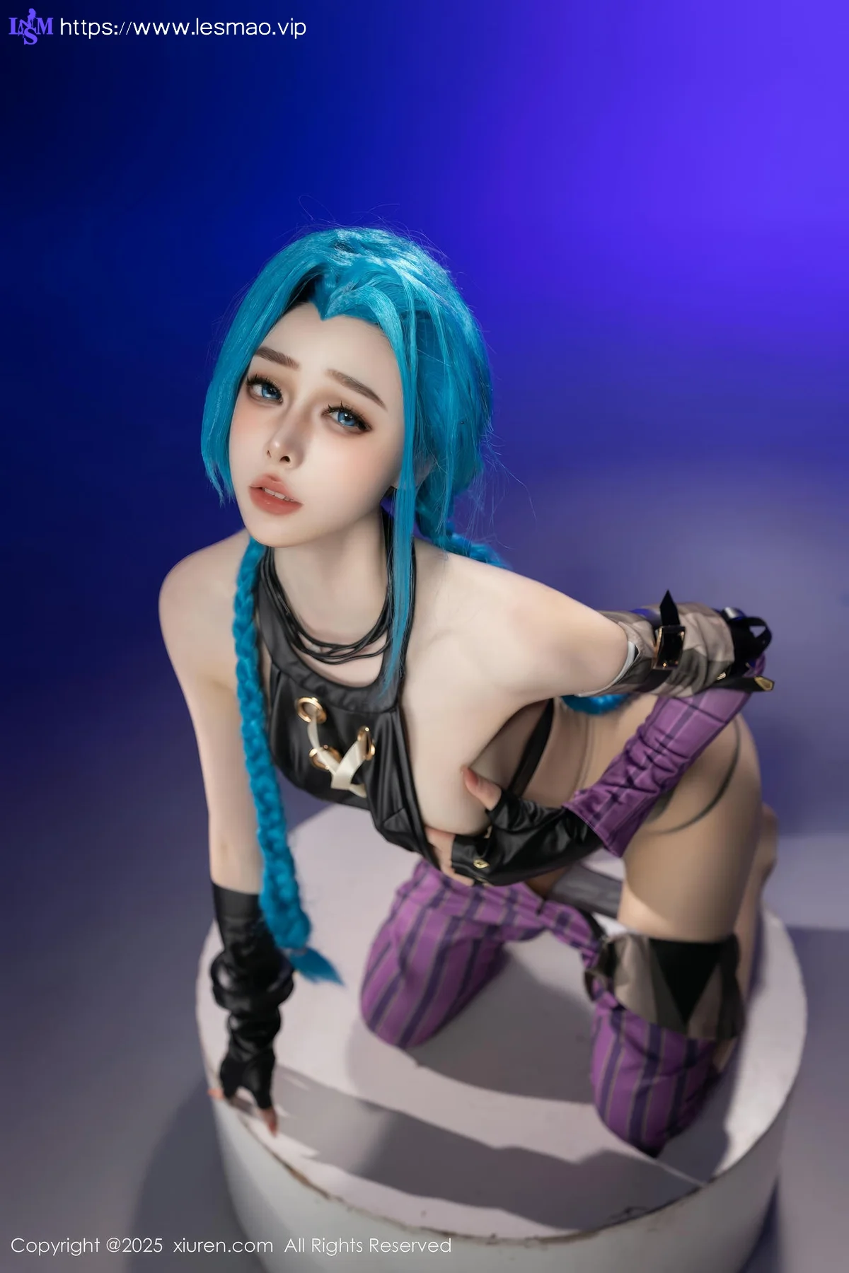 XiuRen 秀人 No.10479 小逗逗 性感Cosplay装扮肉色丝袜 - 7