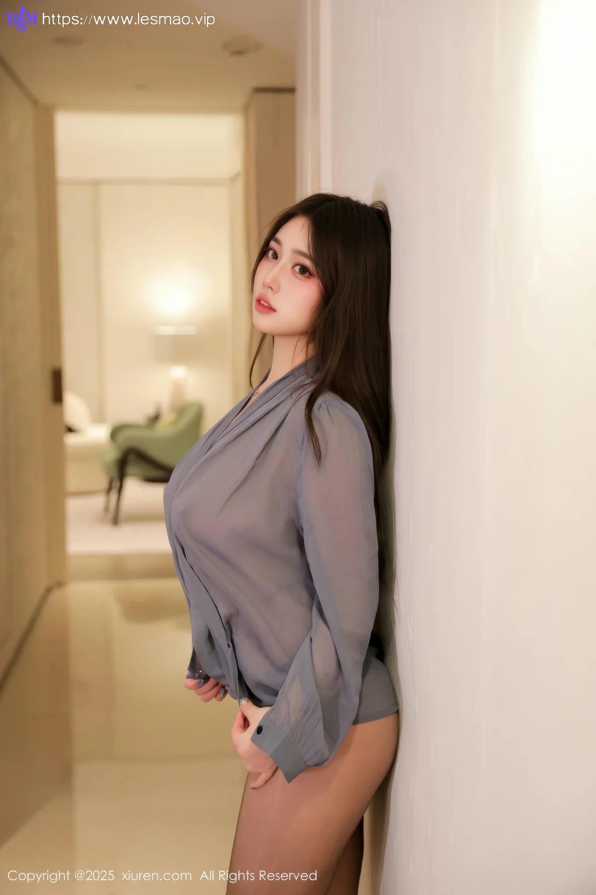 XiuRen 秀人 No.10484 蛋蛋宝 性感OL魅惑黑丝 - 7