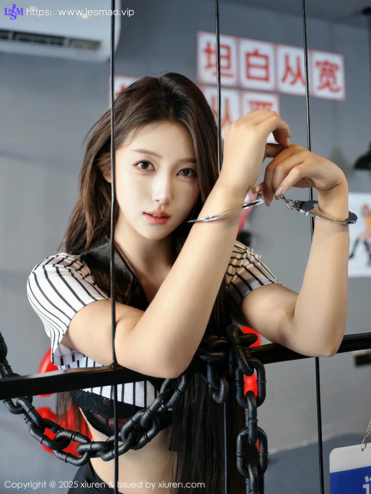XiuRen 秀人 No.10541 梨霜儿 COS女战警制服诱惑 - 3