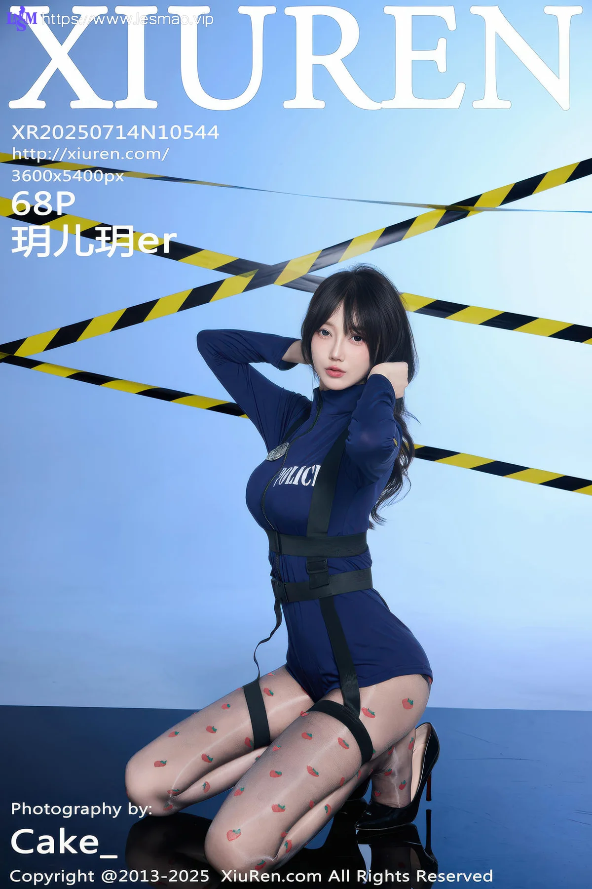 XiuRen 秀人 No.10544 玥儿玥er 蓝色制服诱惑 - 9