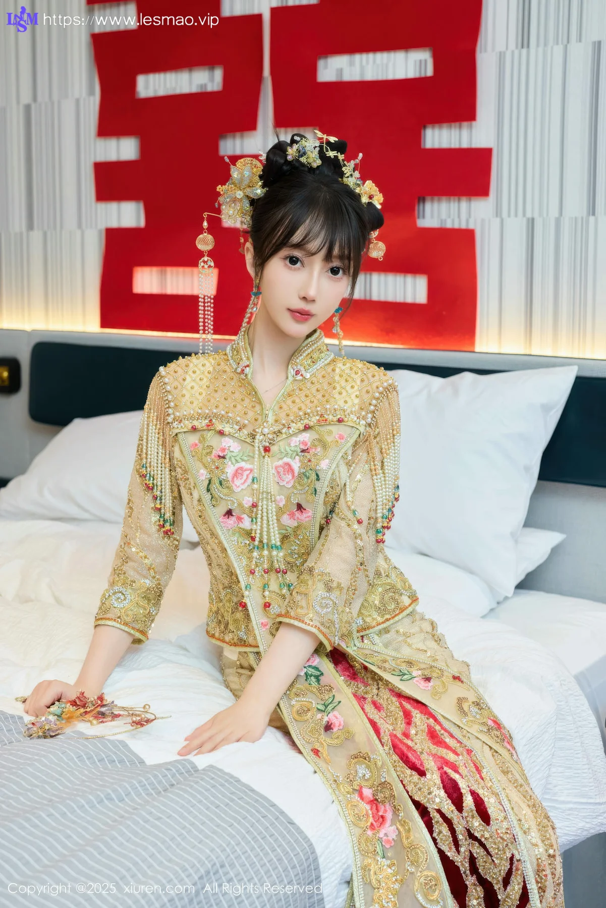 XiuRen 秀人 No.10567 玥儿玥er 婚纱制服诱惑 - 10