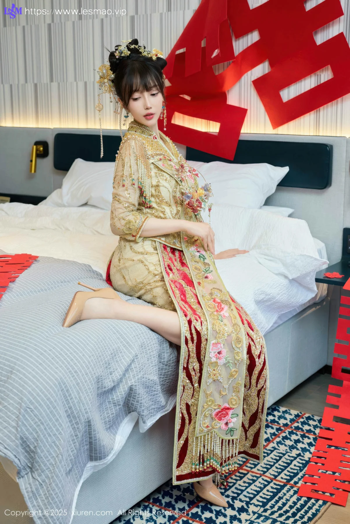 XiuRen 秀人 No.10567 玥儿玥er 婚纱制服诱惑 - 8