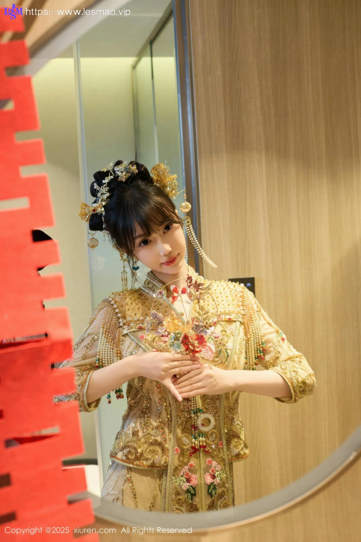 XiuRen 秀人 No.10567 玥儿玥er 婚纱制服诱惑 - 2