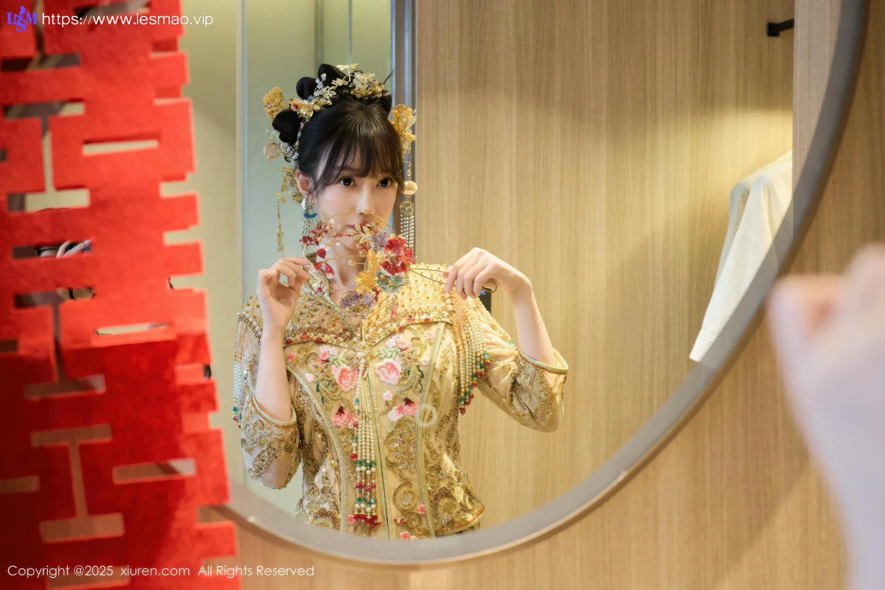 XiuRen 秀人 No.10567 玥儿玥er 婚纱制服诱惑 - 3
