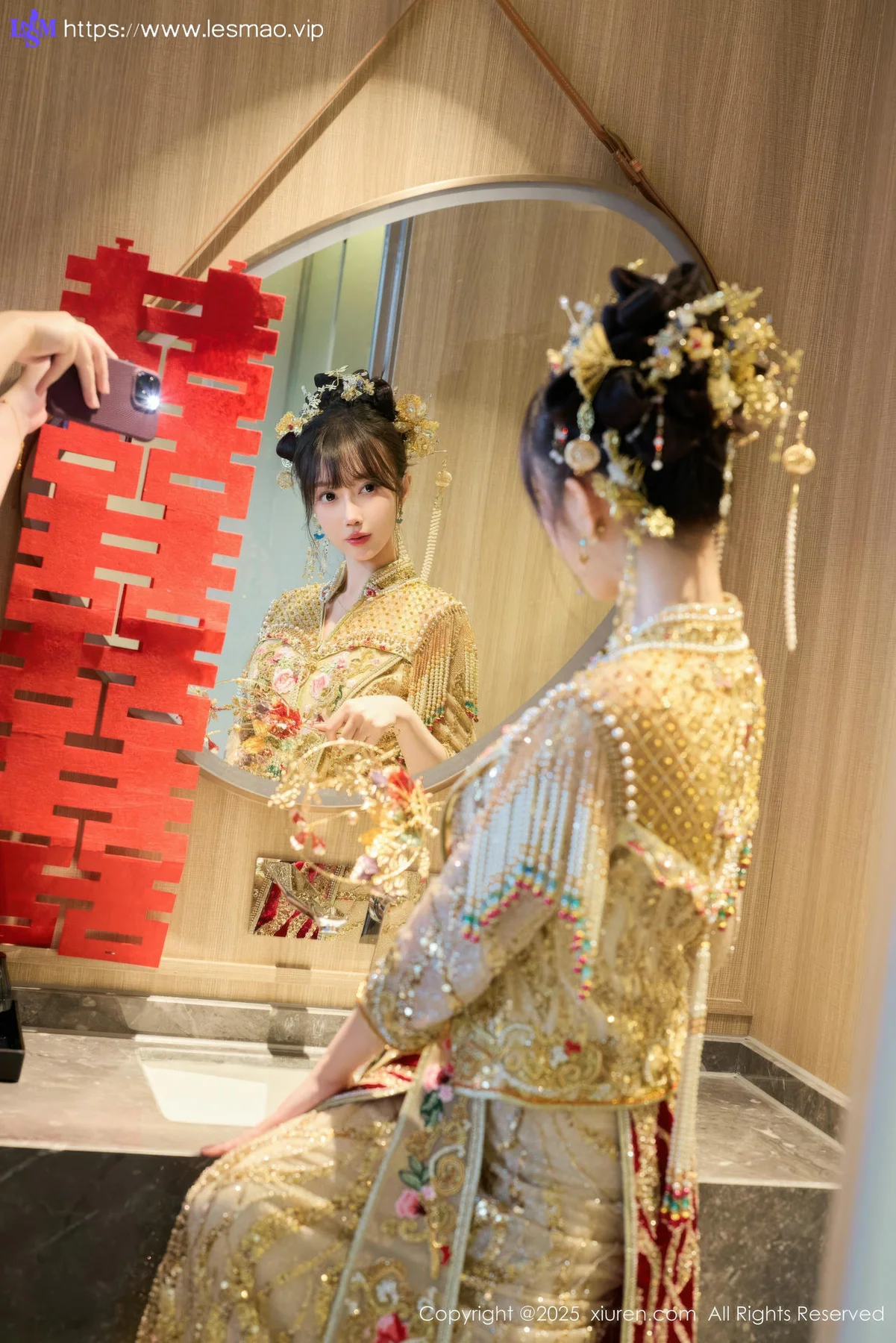 XiuRen 秀人 No.10567 玥儿玥er 婚纱制服诱惑 - 6