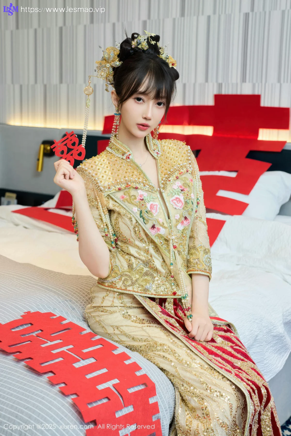 XiuRen 秀人 No.10567 玥儿玥er 婚纱制服诱惑 - 7