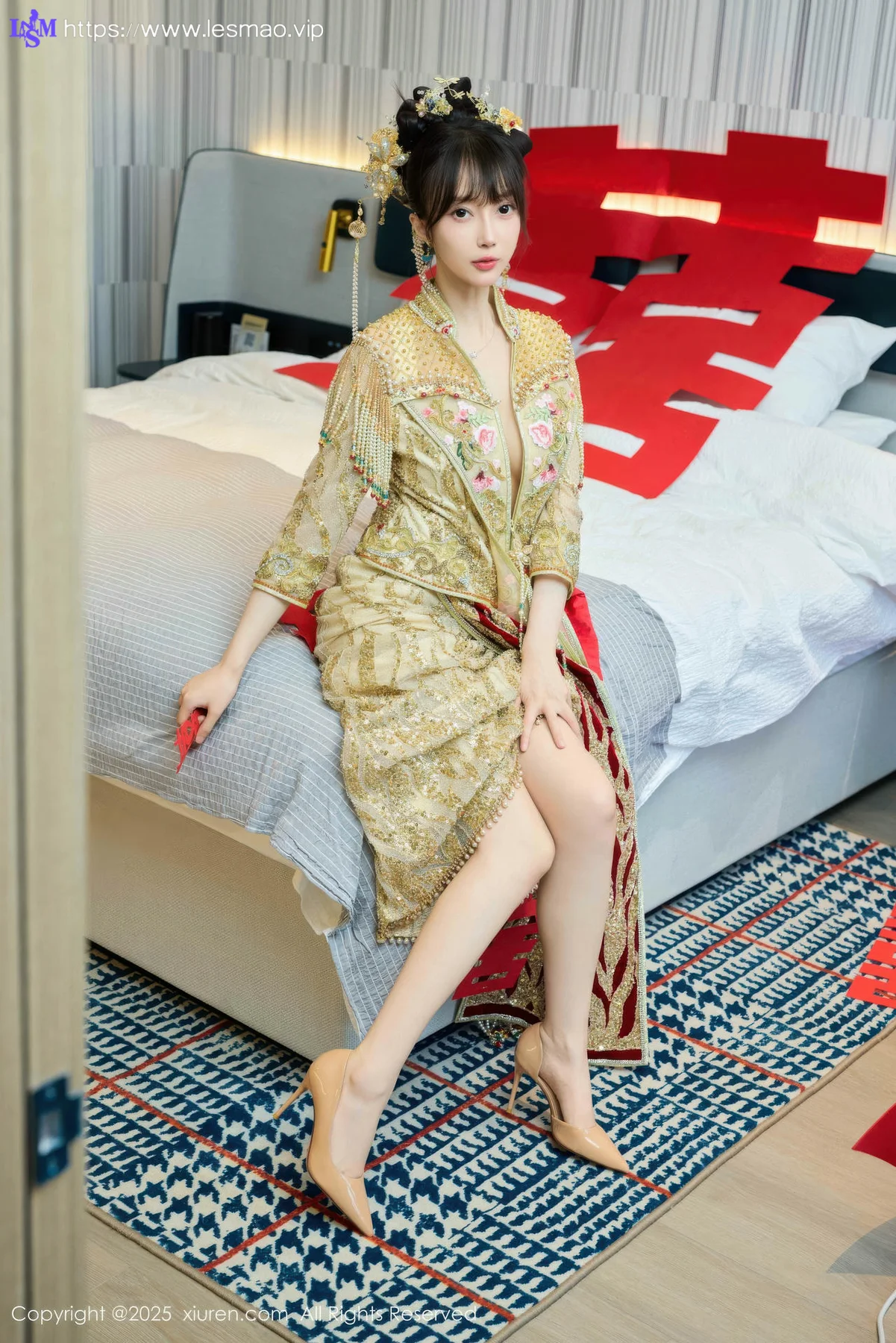XiuRen 秀人 No.10567 玥儿玥er 婚纱制服诱惑 - 8