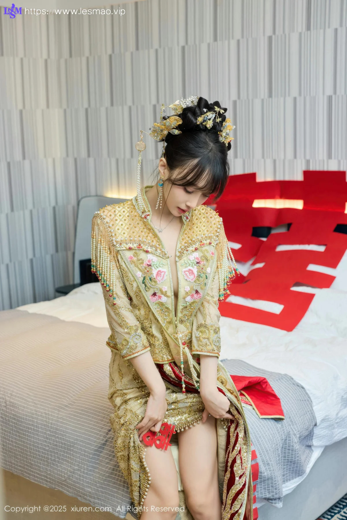 XiuRen 秀人 No.10567 玥儿玥er 婚纱制服诱惑 - 9
