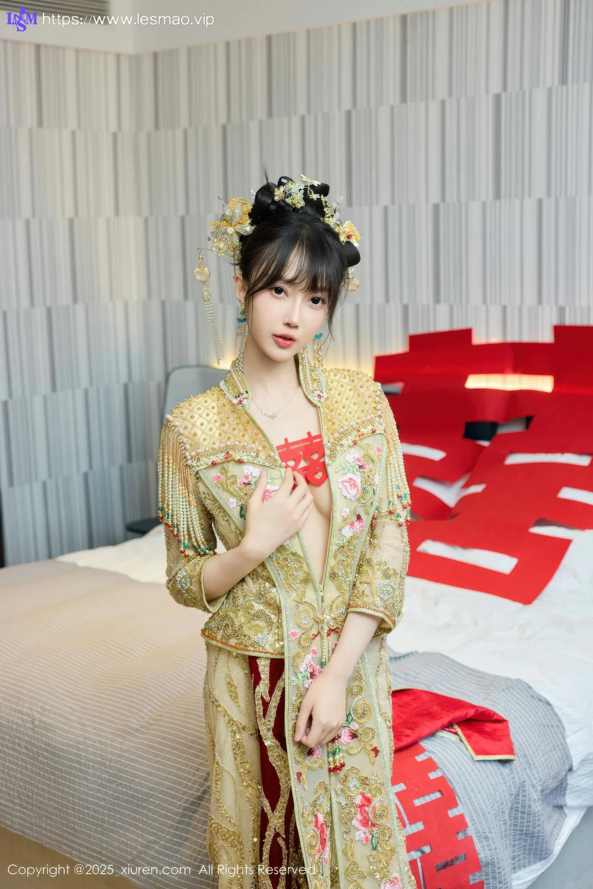 XiuRen 秀人 No.10567 玥儿玥er 婚纱制服诱惑 - 10