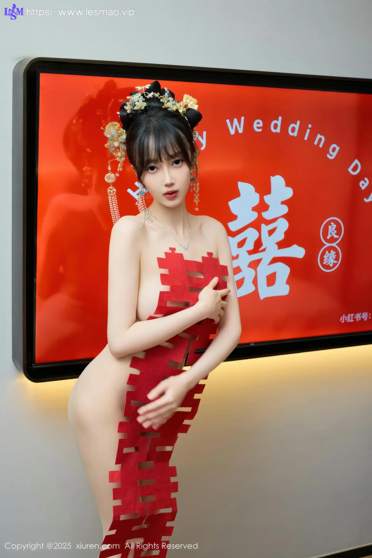 XiuRen 秀人 No.10567 玥儿玥er 婚纱制服诱惑 - 4