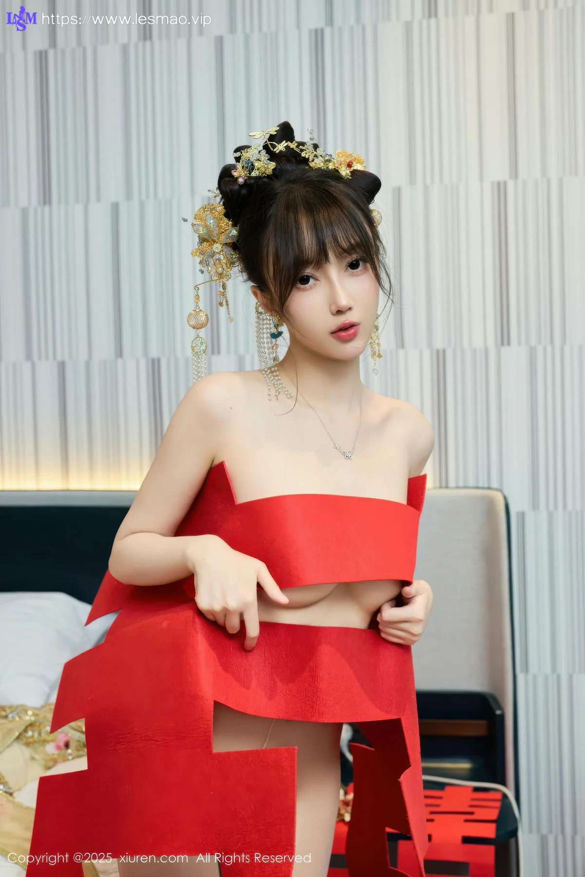 XiuRen 秀人 No.10567 玥儿玥er 婚纱制服诱惑 - 10