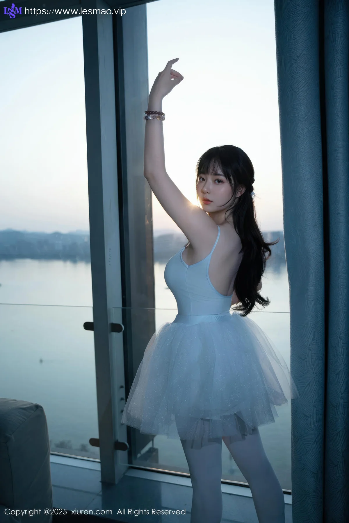 XiuRen 秀人 No.10575 软情 白色芭蕾服 - 2