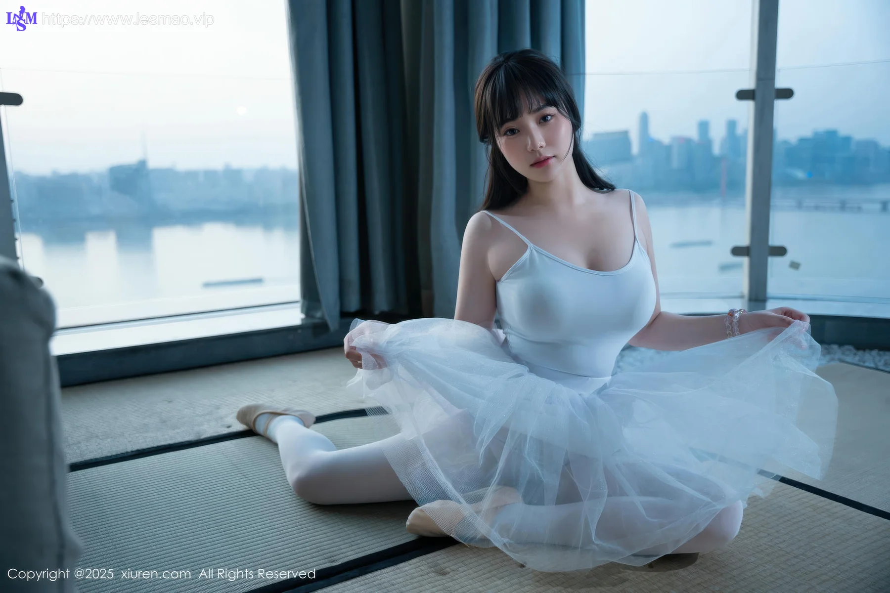XiuRen 秀人 No.10575 软情 白色芭蕾服 - 3