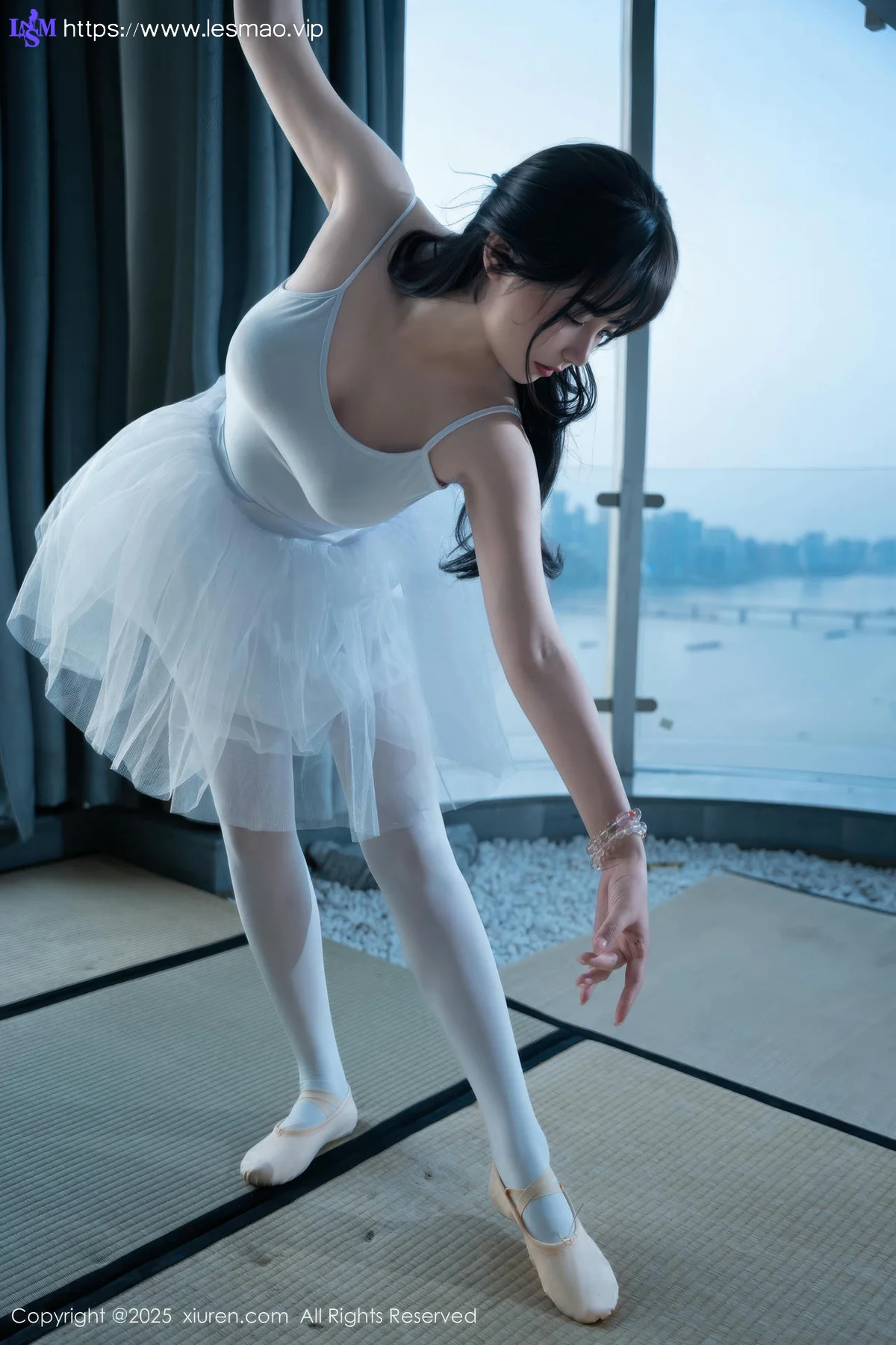 XiuRen 秀人 No.10575 软情 白色芭蕾服 - 9