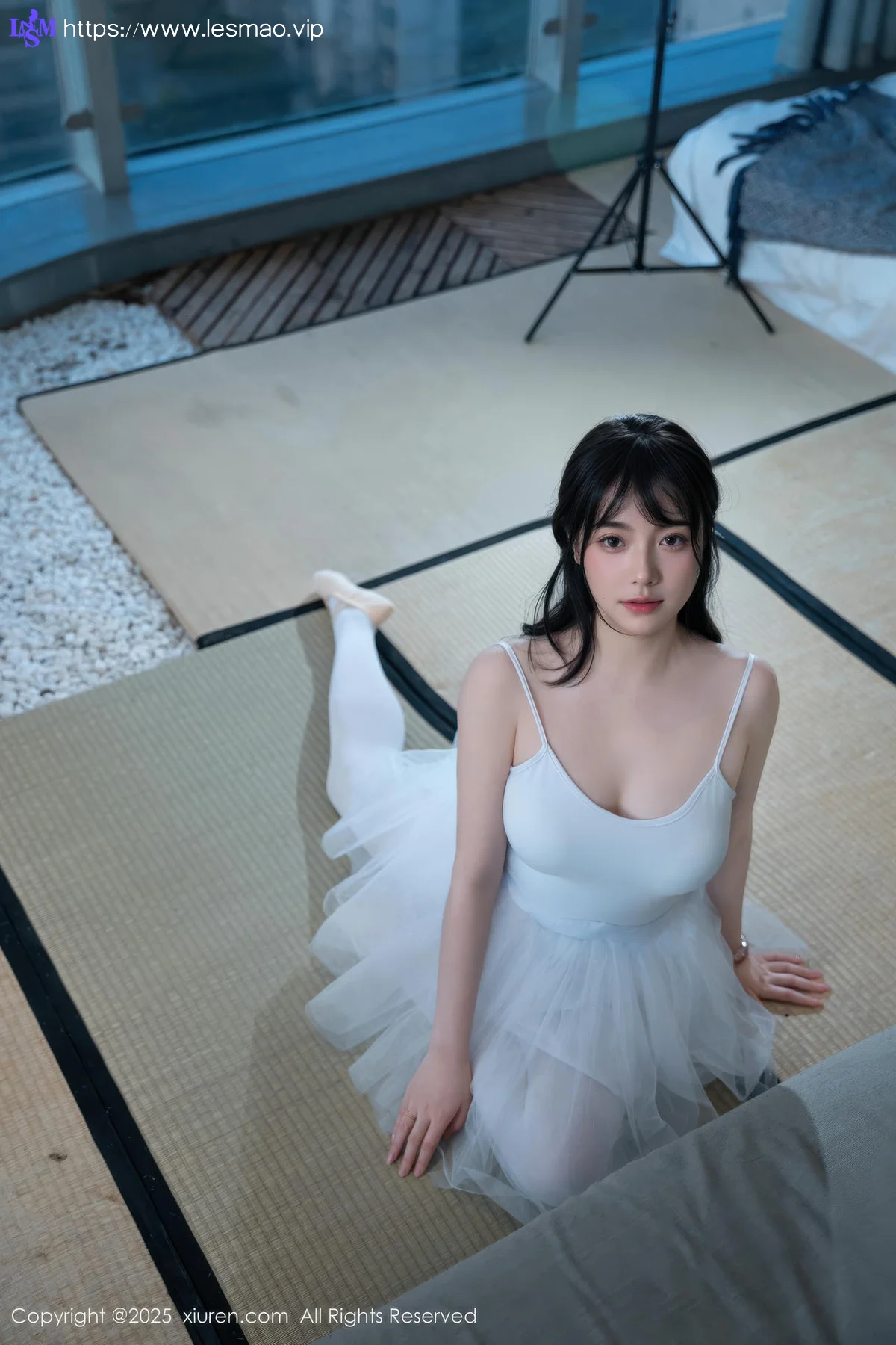 XiuRen 秀人 No.10575 软情 白色芭蕾服 - 2