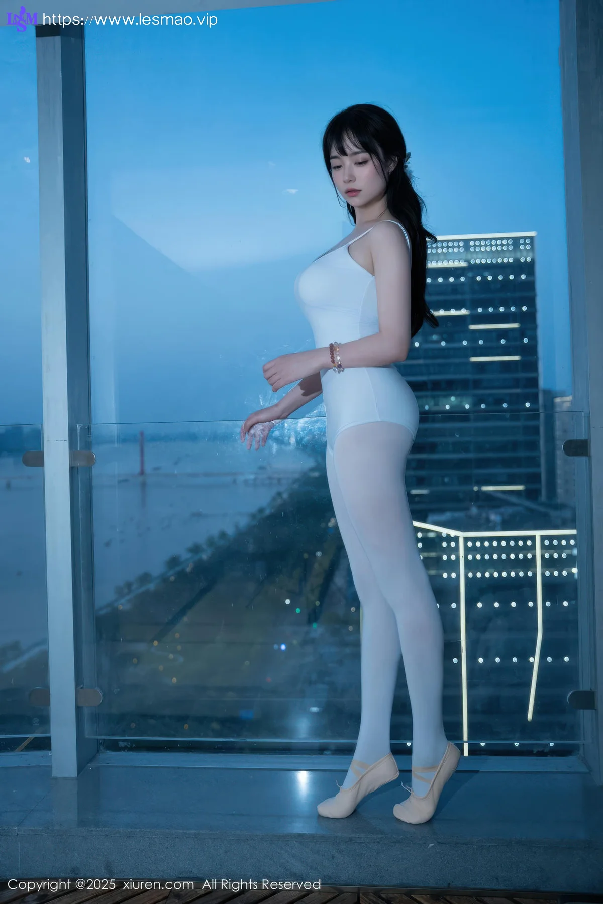 XiuRen 秀人 No.10575 软情 白色芭蕾服 - 2