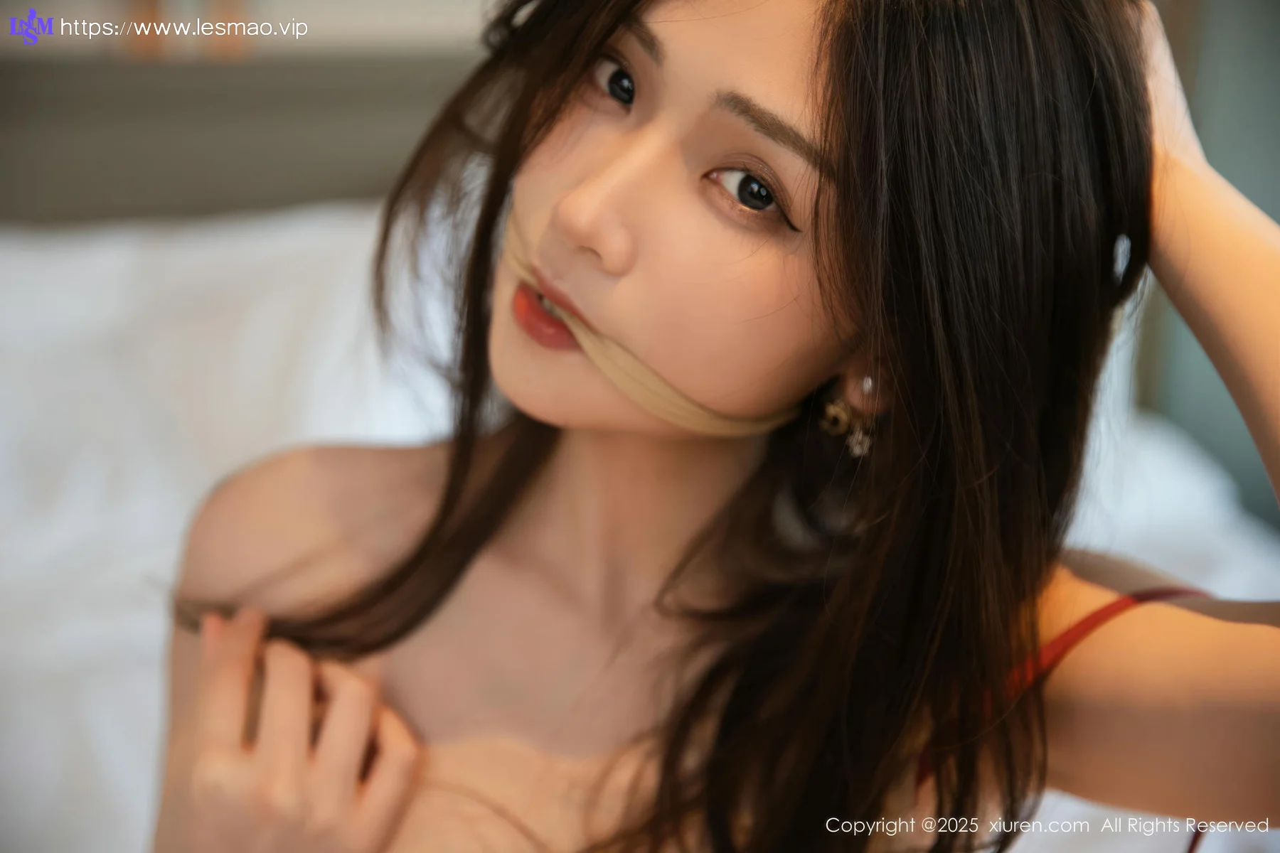 XiuRen 秀人 No.10605 刘婷婷 浅色旗袍 - 8