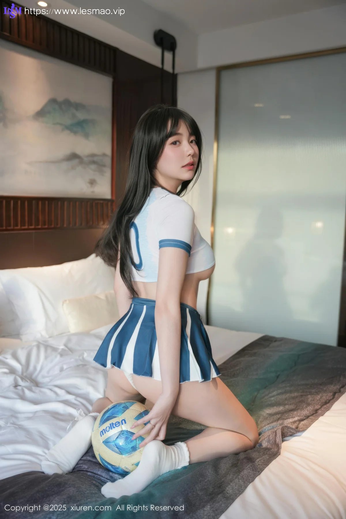 XiuRen 秀人 No.10606 软情 足球队服清纯美女 - 9