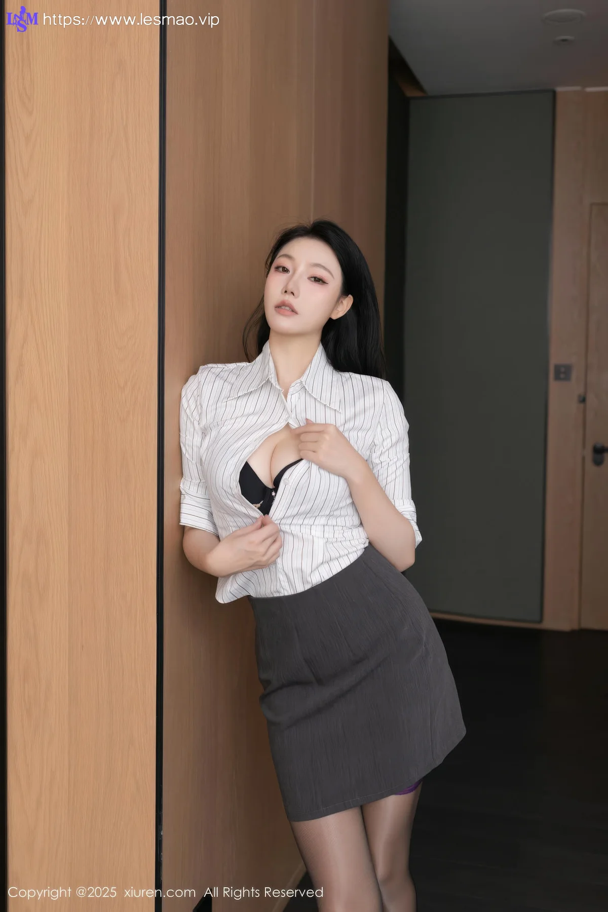 XiuRen 秀人 No.10623 安然anran OL服饰魅惑黑丝 - 10
