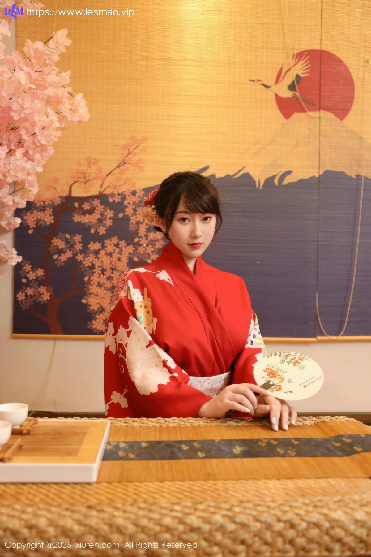 XiuRen 秀人 No.10624 李沁恩lrene 性感红色服饰 - 8