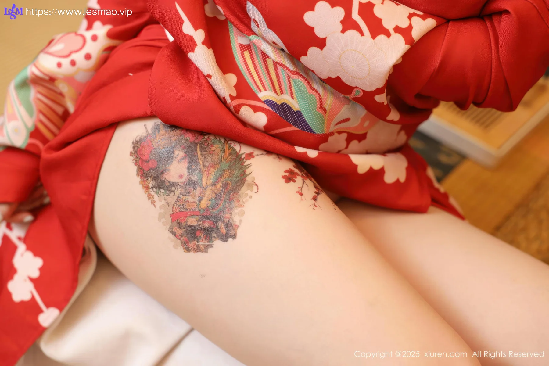 XiuRen 秀人 No.10624 李沁恩lrene 性感红色服饰 - 7