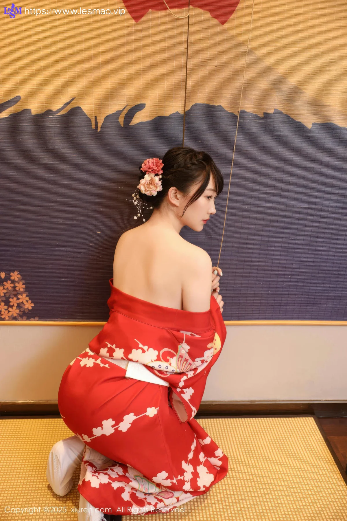 XiuRen 秀人 No.10624 李沁恩lrene 性感红色服饰 - 6