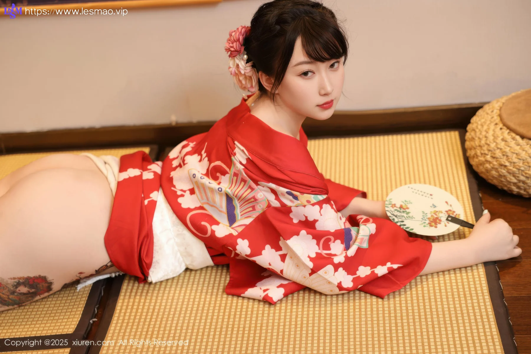 XiuRen 秀人 No.10624 李沁恩lrene 性感红色服饰 - 2