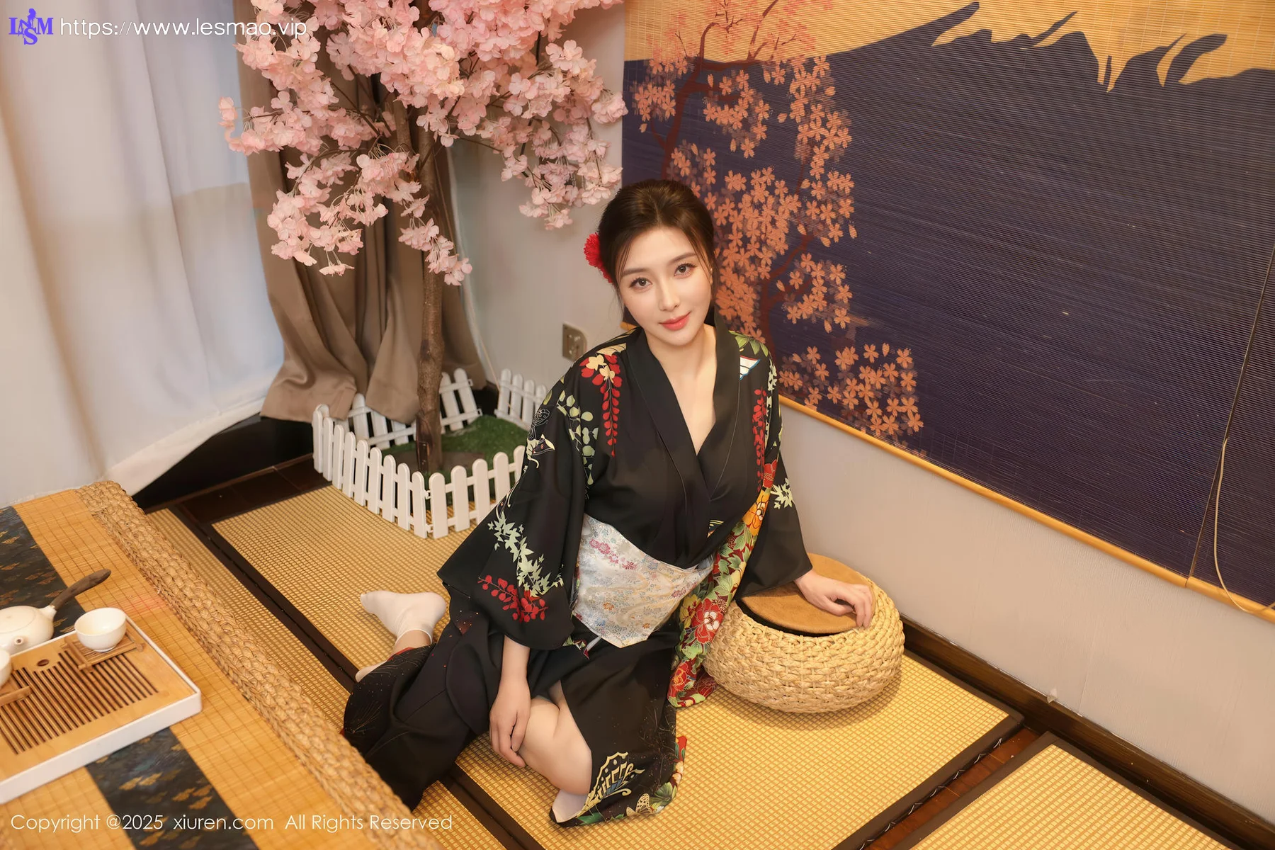XiuRen 秀人 No.10627 苏一诺 黑色服饰身姿婀娜 - 1