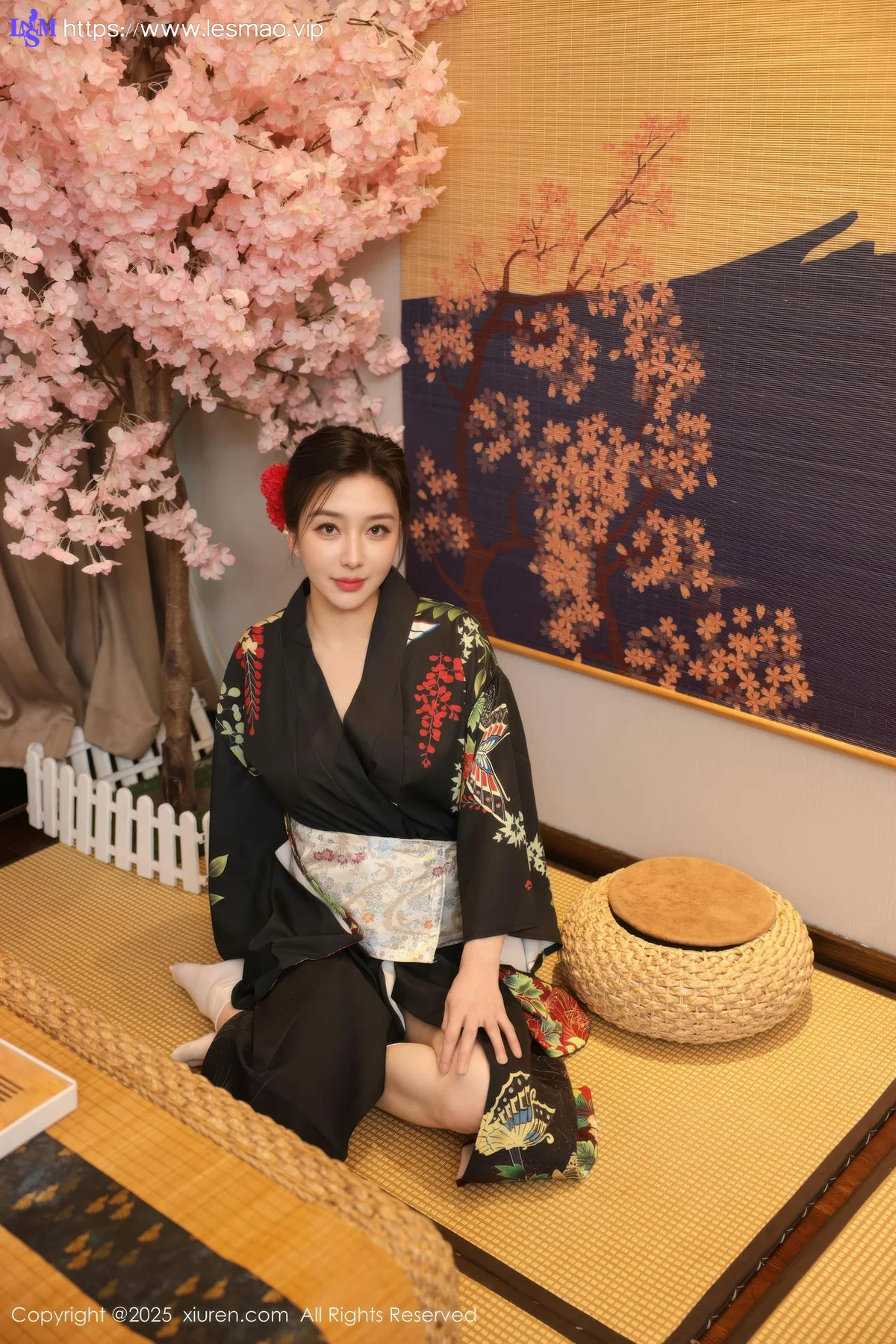 XiuRen 秀人 No.10627 苏一诺 黑色服饰身姿婀娜 - 2